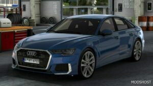 ETS2 Audi Car Mod: 2020 Audi A6 Update 1.49 (Featured)