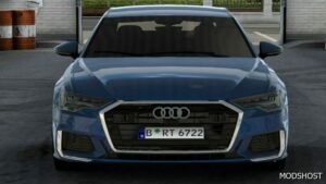 ETS2 Audi Car Mod: 2020 Audi A6 Update 1.49 (Image #2)