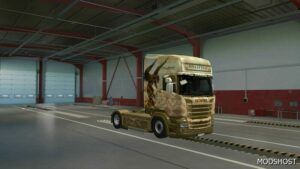 ETS2 Scania Skin Mod: Griffin for Scania RJL 1.49 (Featured)