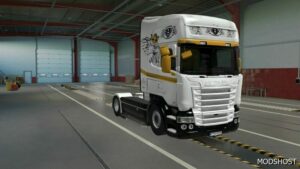 ETS2 RJL Mod: Scania RJL White Skin 1.49 (Featured)