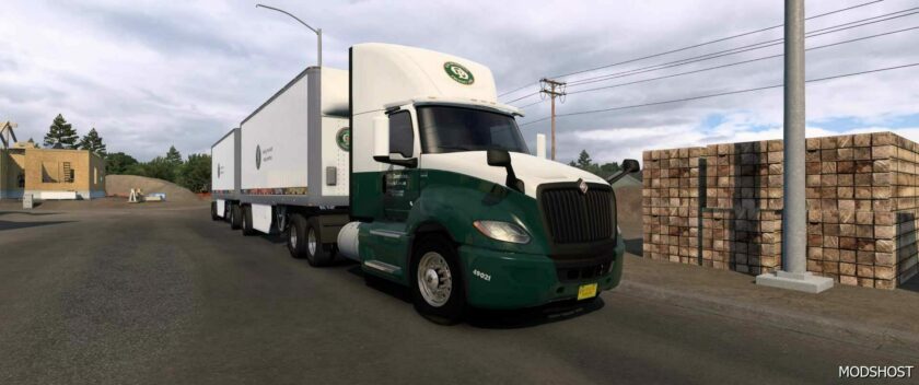 ATS Skin Mod: OLD Dominion Freight Line LT DAY CAB 1.49 (Featured)