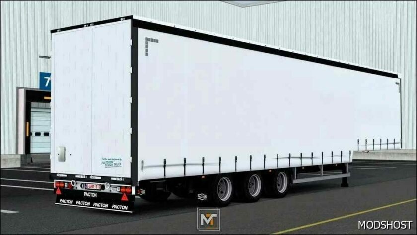 ETS2 Mod: Pacton Jumbo Trailer V3.0 1.49 (Featured)