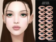 Sims 4 Female Mod: Eyes A174 (Featured)