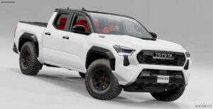 BeamNG Toyota Car Mod: Tacoma TRD PRO 2024 0.31 (Featured)