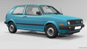 BeamNG Volkswagen Car Mod: Golf MK2 0.31 (Featured)