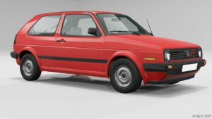 BeamNG Volkswagen Car Mod: Golf MK2 0.31 (Image #2)