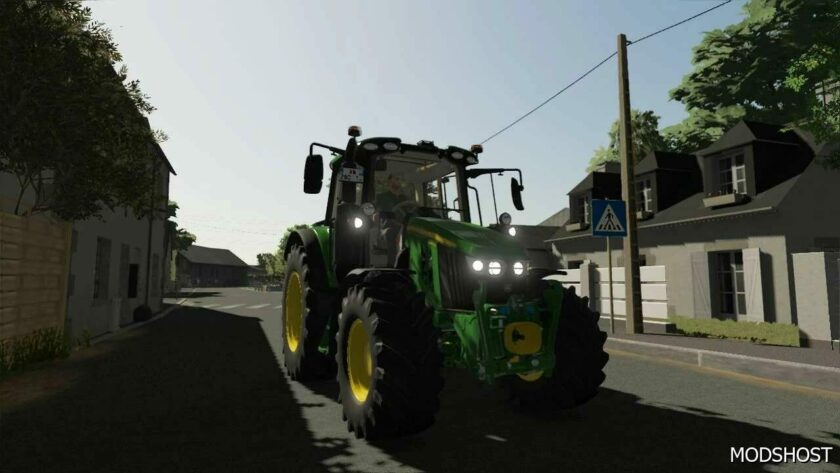 FS22 John Deere Tractor Mod: 6M Series (Simple IC) (Featured)