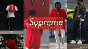 GTA 5 Player Mod: Supreme Pack for Franklin (Featured)