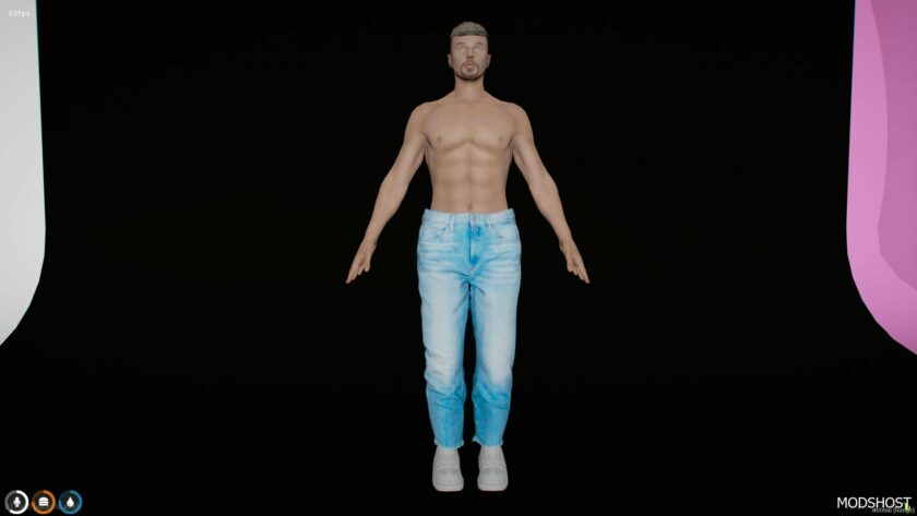 GTA 5 Player Mod: Male Jeans for Mp-Male (Featured)