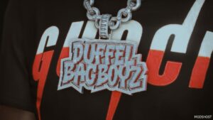 GTA 5 Player Mod: Duffel BAG Boyz Chain for MP Male (Image #2)