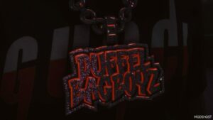 GTA 5 Player Mod: Duffel BAG Boyz Chain for MP Male (Image #3)