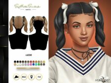 Sims 4 Female Mod: Lizzie Hairstyles (Featured)