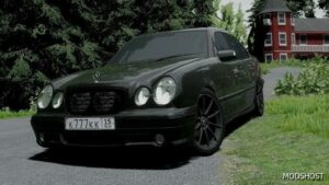 BeamNG Mercedes-Benz Car Mod: E-Class W210 Restyling 0.31 (Featured)