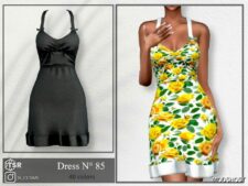 Sims 4 Everyday Clothes Mod: Sl Dress 85 (Featured)