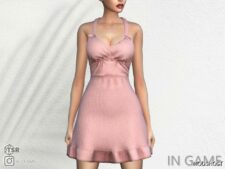 Sims 4 Everyday Clothes Mod: Sl Dress 85 (Image #2)