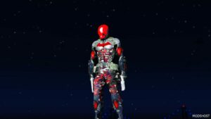 GTA 5 Player Mod: BAK Red Hood Add-On PED V1.1 (Image #2)