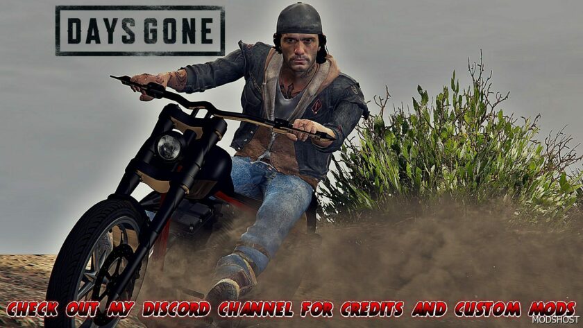 GTA 5 Player Mod: Days Gone – Deacon Add-On PED (Featured)