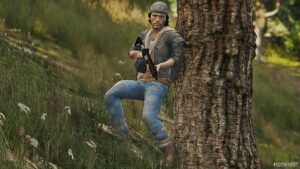 GTA 5 Player Mod: Days Gone – Deacon Add-On PED (Image #3)