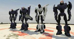 GTA 5 Player Mod: Transformers Vehicon Pack Transformers Prime (Featured)