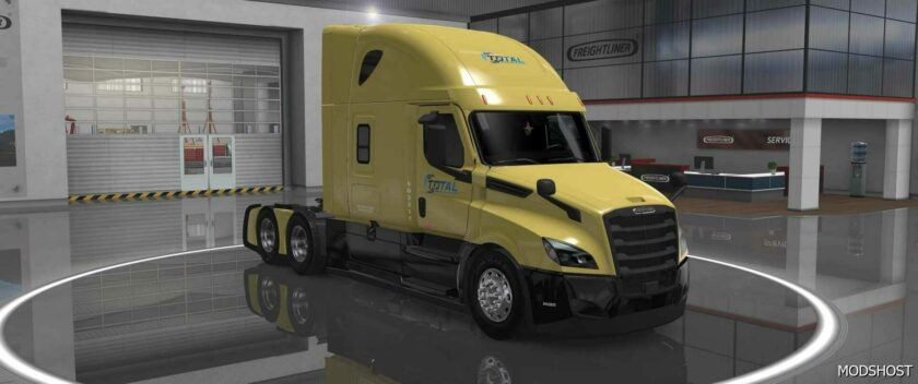 ATS Mod: Cascadia Skin RR 72 1.49 (Featured)