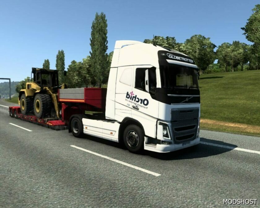 ETS2 Mod: Real Company AI Truck Traffic Pack 1.4V (Featured)