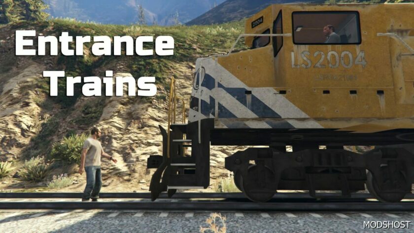 GTA 5 Script Mod: Entrance Trains (Featured)