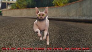 GTA 5 Player Mod: Sphynx CAT (Featured)