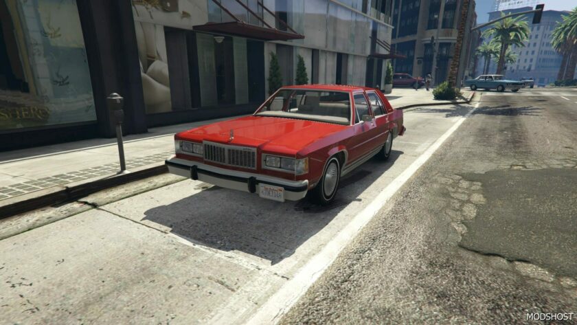 GTA 5 Vehicle Mod: Mercury Grand Marquis LS 1983 Add-On V1.1 (Featured)