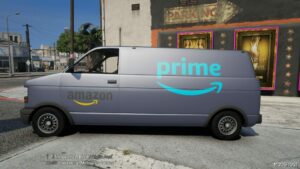 GTA 5 Mod: Amazon Prime | Burrito4 Vehicle Texture Replacement Vanilla Edit (Image #2)