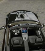 GTA 5 Mercedes-Benz Vehicle Mod: Mercedes SL63 AMG Animated Roof / Automatic Spoiler / Add-On / Tuning / Lods / Fivem / Replace (Image #3)