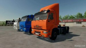 FS22 Kamaz Truck Mod: -6460 V1.0.01 (Featured)