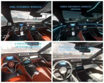 ATS Car Mod: NEW Mercedes S-Class 2022 Full Mega Pack 1.49 (Image #3)