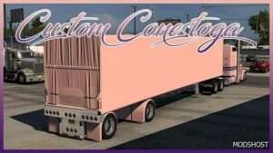 ATS Mod: Custom Conestoga Trailer 1.49 (Featured)