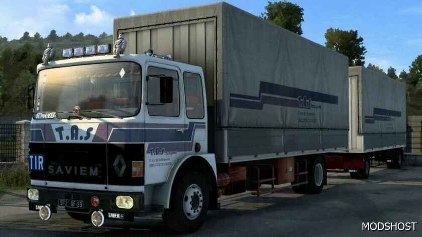 ETS2 Truck Mod: Saviem PS30 1.49 (Featured)