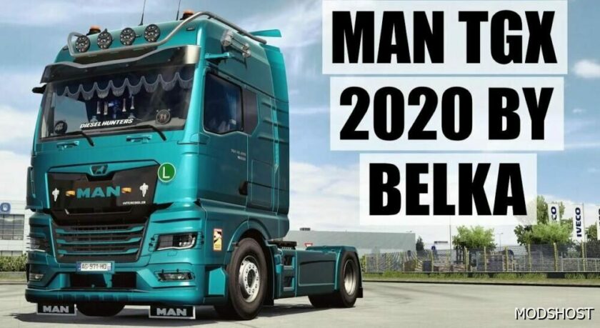 ETS2 MAN Truck Mod: TGX 2020 1.49 (Featured)