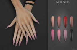 Sims 4 Everyday Accessory Mod: Sara Nails (Featured)