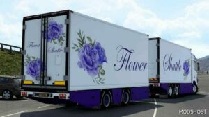 ETS2 Scania Truck Mod: S500 Flower Shuttle 1.49 (Image #2)