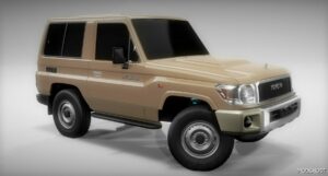 BeamNG Toyota Car Mod: Land Cruiser (J70) 0.31 (Featured)