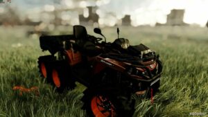 FS22 ATV Vehicle Mod: 2022 Canam Outlander 1000 6×6 (Image #4)