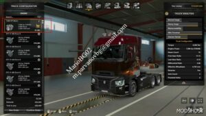 ETS2 Engines Part Mod: 1000 HP + & 6/12 Speed Transmissions for Renault Trucks 1.49 (Image #2)