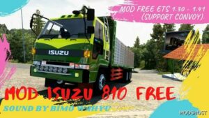 ETS2 Isuzu Truck Mod: 810 1.49 (Featured)