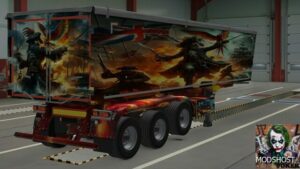 ETS2 Skin Mod: Pirat Trailer 02 (BY Joker) (Image #2)