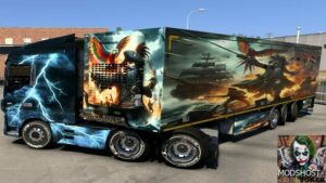 ETS2 Skin Mod: Pirat Trailer 02 (BY Joker) (Image #3)