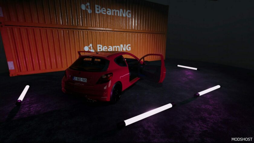 BeamNG Car Mod: Peugeot 207 Phase 2 0.31 (Featured)