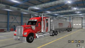 ATS Skin Mod: Morris Transportation 1.49 (Image #3)