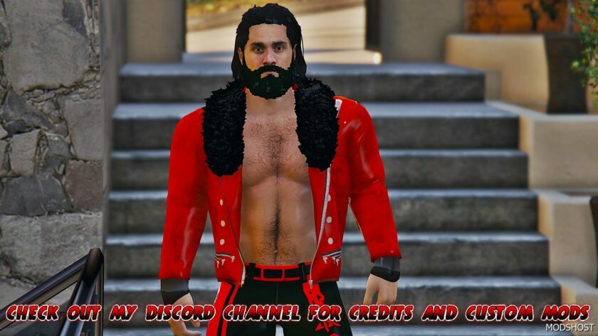 GTA 5 Player Mod: WWE 2K22 | Seth Rollins Add-On PED (Featured)