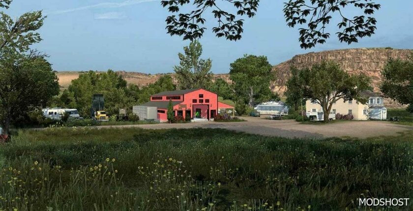 ATS Map Mod: Twin Creek Farm (Wyoming) 1.49 (Featured)