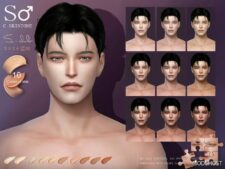 Sims 4 Male Mod: Asia Colorful Male Skintone 0224 (Featured)