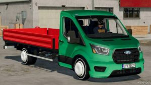 FS22 Ford Car Mod: 2020 Ford Transit V2.0 (Featured)