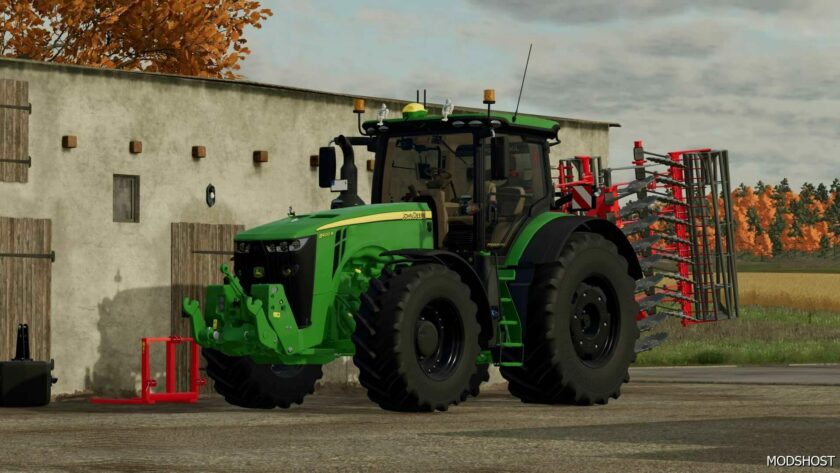 FS22 John Deere Tractor Mod: 8R Series V1.0.0.4 (Featured)